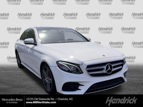 Certified 2018 Mercedes-Benz E 300 4MATIC image 1