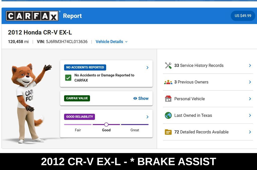 Used 2012 Honda CR-V EX-L image 9