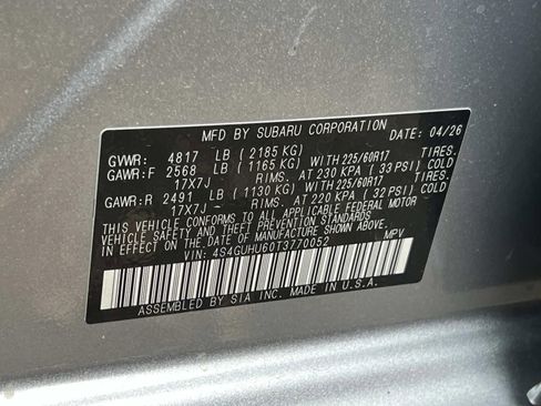 New 2026 Subaru Crosstrek 2.5i Wilderness AWD/4WD image 26