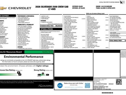 New 2026 Chevrolet Silverado 2500 LT w/ Trail Boss Package