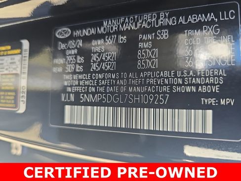 Used 2025 Hyundai Santa Fe Calligraphy AWD/4WD image 38