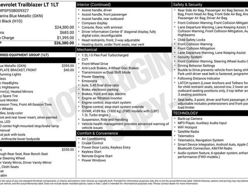 Used 2025 Chevrolet TrailBlazer LT FWD image 12