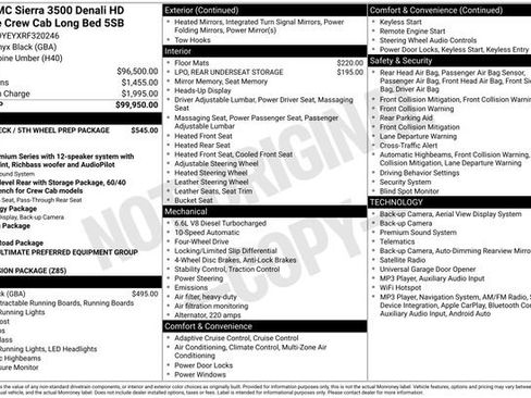 Used 2024 GMC Sierra 3500 Denali Ultimate AWD/4WD image 4