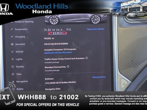 Used 2018 Tesla Model S P100D AWD/4WD image 14
