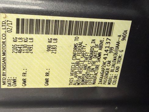 Used 2017 Nissan Maxima 3.5 SL FWD image 25