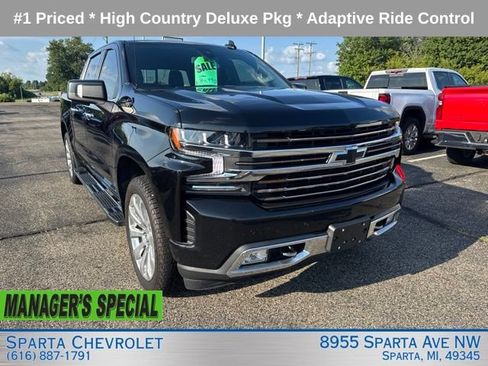 Used 2022 Chevrolet Silverado 1500 High Country w/ LPO, Dark Essentials Package AWD/4WD image 1