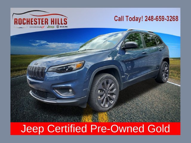 Certified 2021 Jeep Cherokee Latitude Lux 80th Anniv w/ Quick Order Package 26U 80TH AWD/4WD image 1
