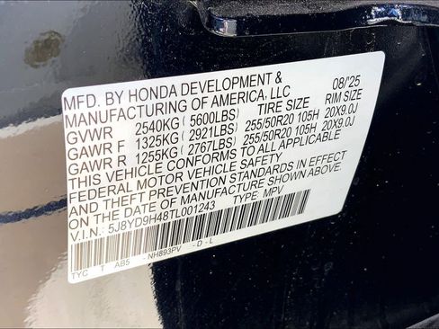 Certified 2026 Acura MDX FWD w/ Technology Package image 32