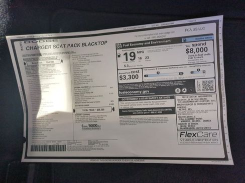 New 2026 Dodge Charger Scat Pack w/ Blacktop Package AWD/4WD image 18