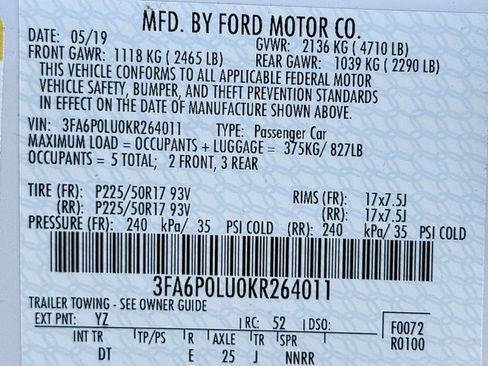 Used 2019 Ford Fusion SE image 39