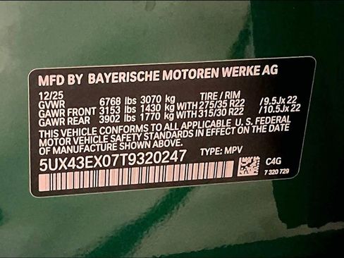 New 2026 BMW X6 M60i image 18