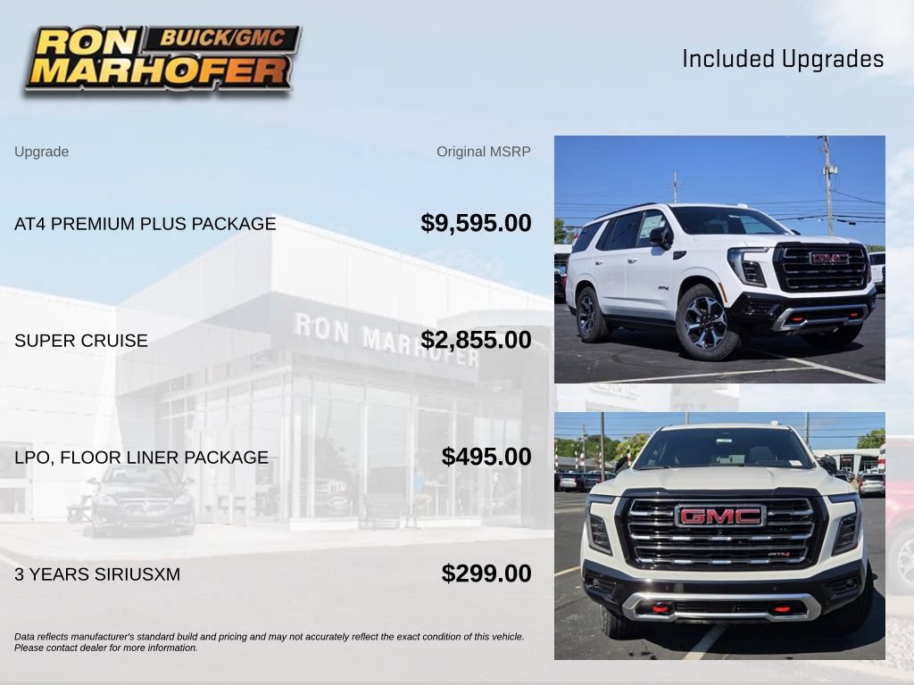 New 2026 GMC Yukon AT4 w/ AT4 Premium Plus Package AWD/4WD image 7