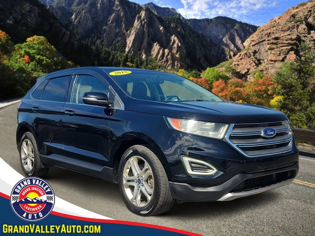 Used 2018 Ford Edge Titanium w/ Equipment Group 301A AWD/4WD image 1