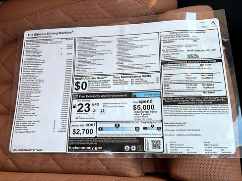 New 2026 BMW X7 xDrive40i w/ Premium Package AWD/4WD image 19