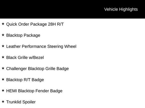Used 2016 Dodge Challenger R/T w/ Blacktop Package RWD image 2