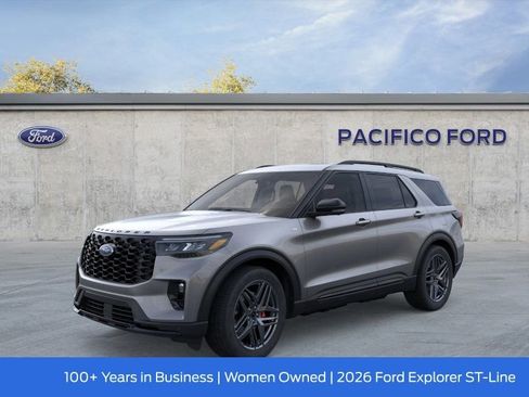 New 2026 Ford Explorer ST-Line w/ ST-Line Street Pack AWD/4WD image 1