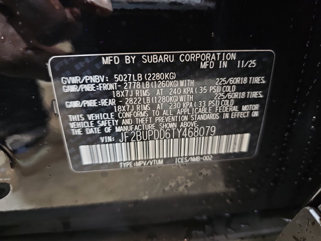 New 2026 Subaru Outback Limited w/ Premium/Limited Package 2 AWD/4WD image 36