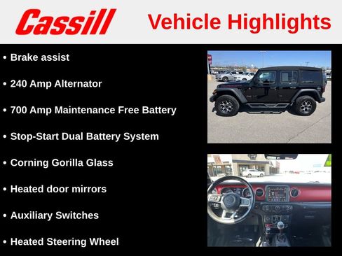 Used 2022 Jeep Wrangler Unlimited Rubicon w/ LED Lighting Group image 14
