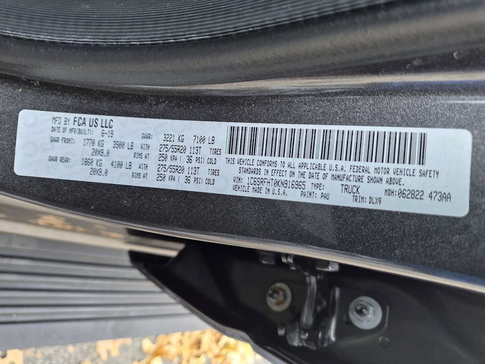 Used 2019 RAM 1500 Limited AWD/4WD image 39