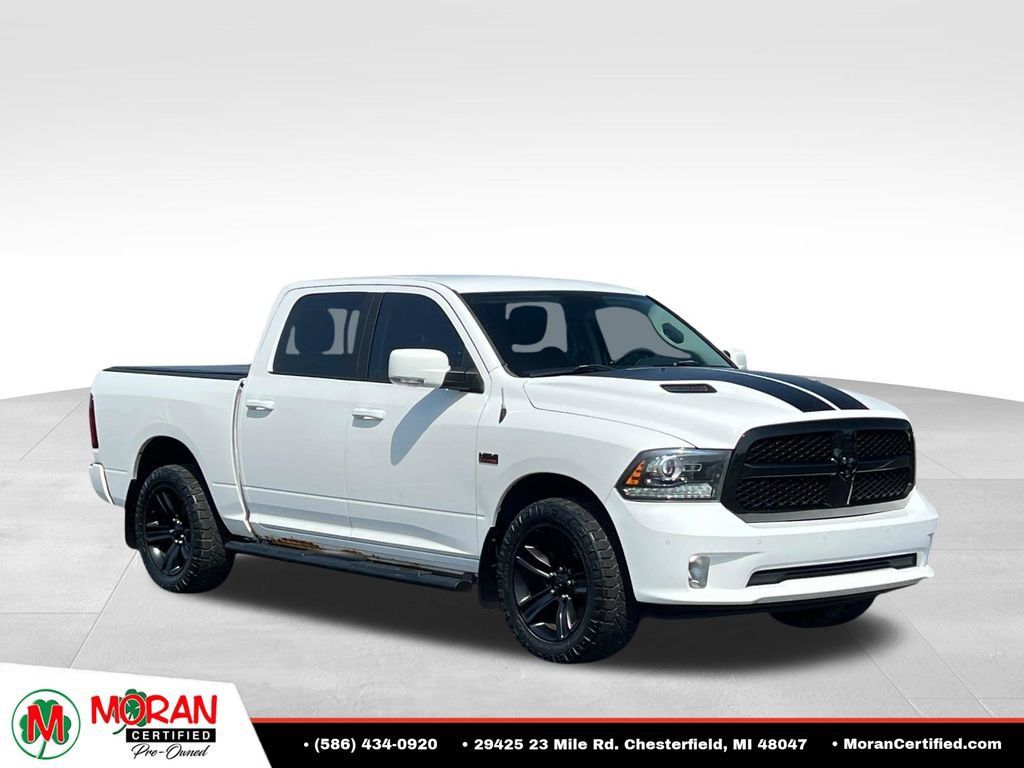 Used 2017 RAM 1500 Sport w/ Quick Order Package 26Q Night AWD/4WD image 7