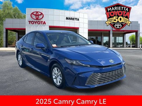 Certified 2025 Toyota Camry LE FWD image 1
