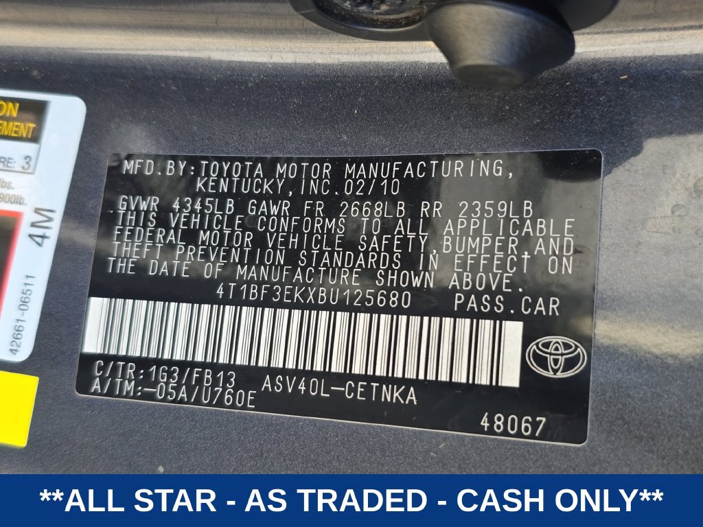 Used 2011 Toyota Camry LE FWD image 29
