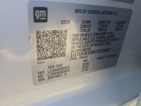 New 2026 GMC Sierra 1500 AT4 AWD/4WD image 35