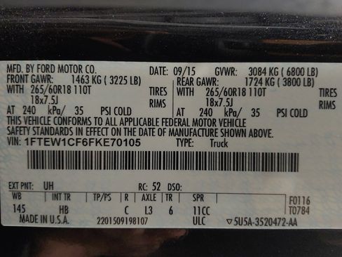 Used 2015 Ford F150 Lariat image 33