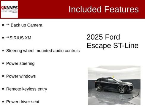 Used 2025 Ford Escape ST-Line AWD/4WD image 3