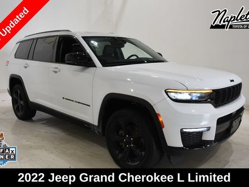 Used 2022 Jeep Grand Cherokee L Limited w/ Black Appearance Package AWD/4WD image 1