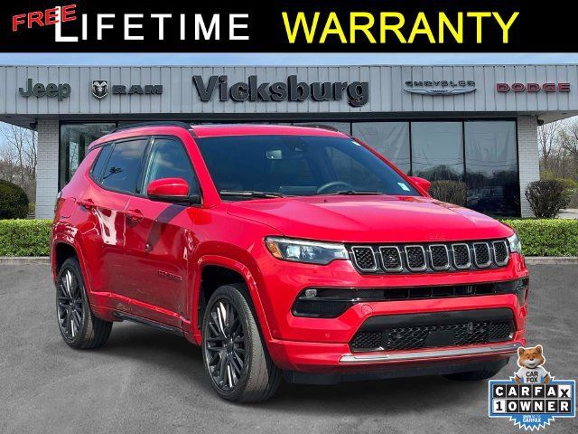 Used 2023 Jeep Compass Limited w/ Elite Group for (Red) Edition AWD/4WD 360° Tour
