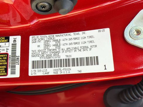 Used 2026 Toyota Tundra Capstone AWD/4WD image 18