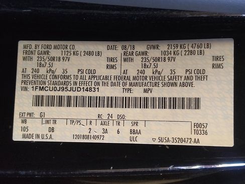 Used 2018 Ford Escape Titanium image 33