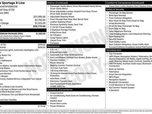 Used 2023 Kia Sportage X-Line w/ X-Line Premium Package AWD/4WD image 21