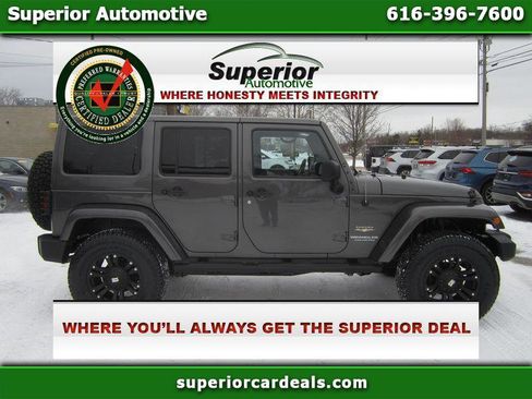 Used 2014 Jeep Wrangler Unlimited Sahara w/ Dual Top Group image 1