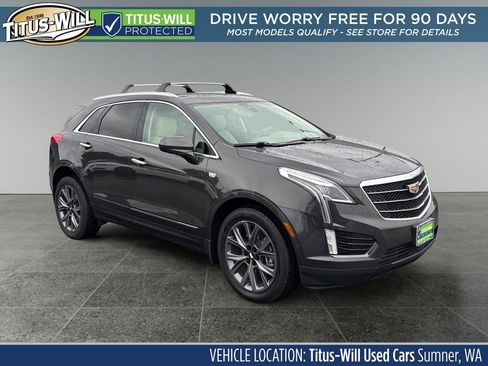 Used 2019 Cadillac XT5 Premium Luxury w/ LPO, Black Ice Package AWD/4WD image 1