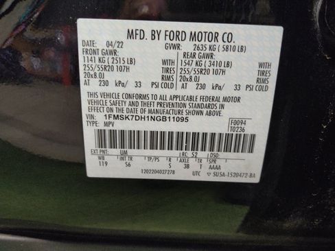 Used 2022 Ford Explorer XLT w/ Equipment Group 202A RWD image 33