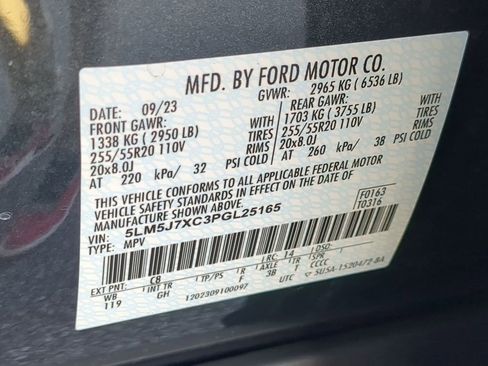 Used 2023 Lincoln Aviator Reserve w/ Elements Package Plus image 34