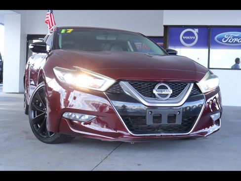 Used 2017 Nissan Maxima SR w/ Midnight Edition FWD image 1
