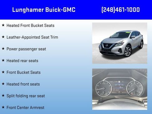 Used 2020 Nissan Murano SL w/ Moonroof Package AWD/4WD image 24