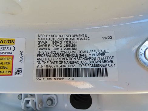 Used 2024 Honda Accord EX image 25