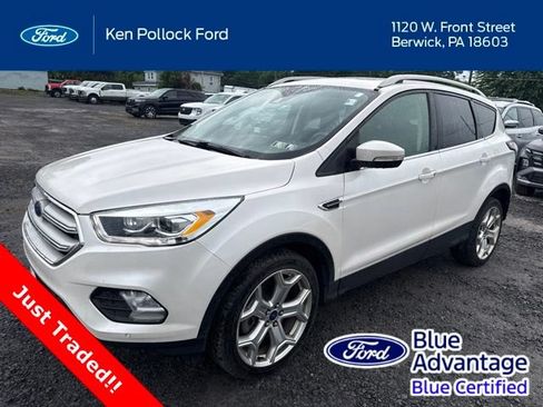 Certified 2018 Ford Escape Titanium w/ Ford Safe & Smart Package AWD/4WD image 1