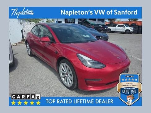 Used 2022 Tesla Model 3 Long Range AWD/4WD image 1