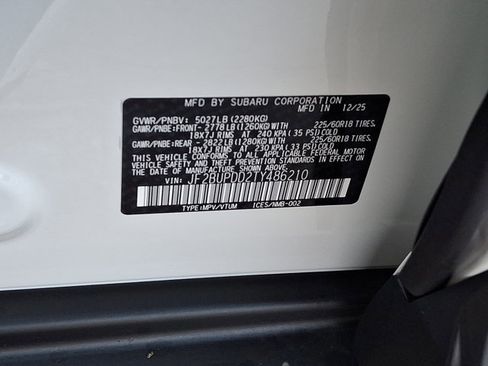 New 2026 Subaru Outback Limited image 20