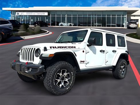 Used 2023 Jeep Wrangler Unlimited Rubicon w/ LED Lighting Group image 1