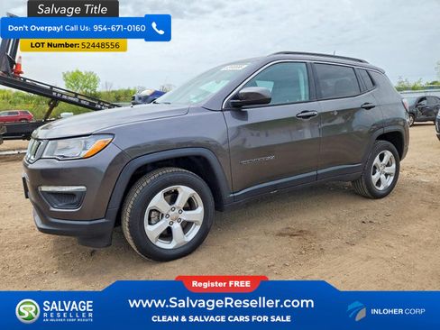Used 2019 Jeep Compass Latitude w/ Cold Weather Group AWD/4WD image 1