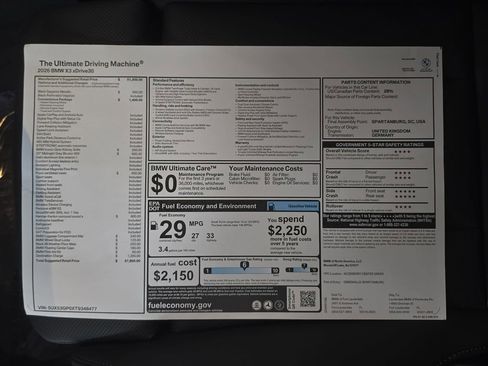 New 2026 BMW X3 xDrive30 image 26