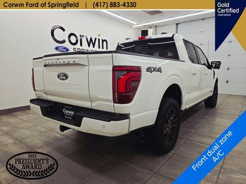 Certified 2025 Ford F150 Platinum AWD/4WD image 6
