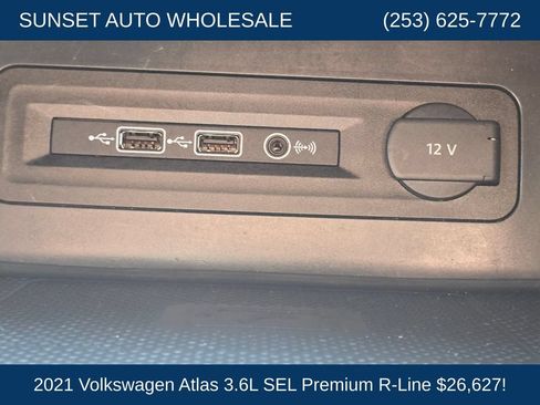Used 2021 Volkswagen Atlas SEL Premium AWD/4WD image 39