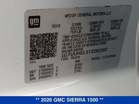 New 2026 GMC Sierra 1500 Denali Ultimate image 38